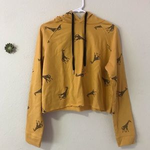Yellow Giraffe Sweater